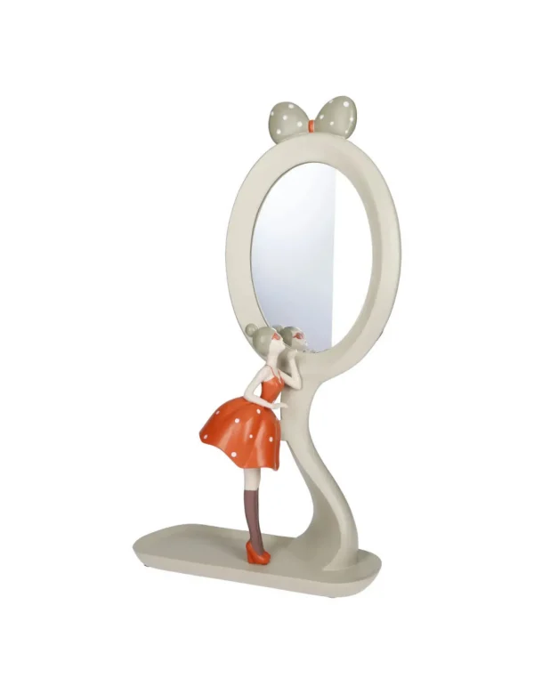 New Specchio Fashionista Tortora Poliresina Brandani | 51106 Home