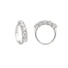 Discount Veretta A 5 Pietre In Oro Bianco E Diamanti Gioielli Anniversary | R01MZ734/035-15 Donna Gioielli Donna